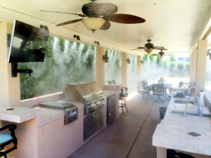 Beat The Heat With Backyard Patio Misters Coachella Valley Misting